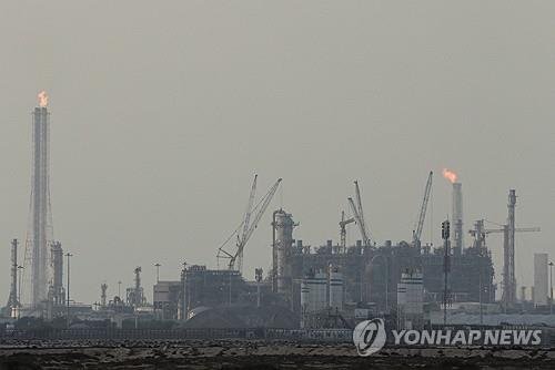 카타르 라스라판의 천연가스 생산시설 (출처=연합뉴스)