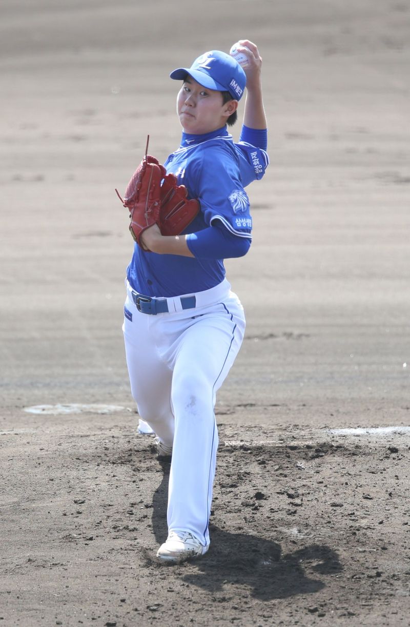 2026 루키 장찬희.삼성라이온즈 제공