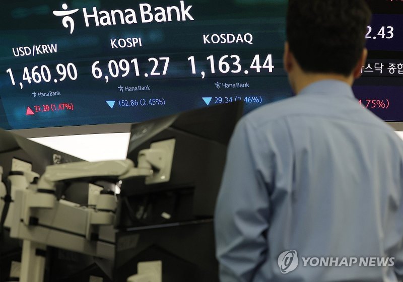 미·이란 전쟁 속 증시 상황은 (출처=연합뉴스)