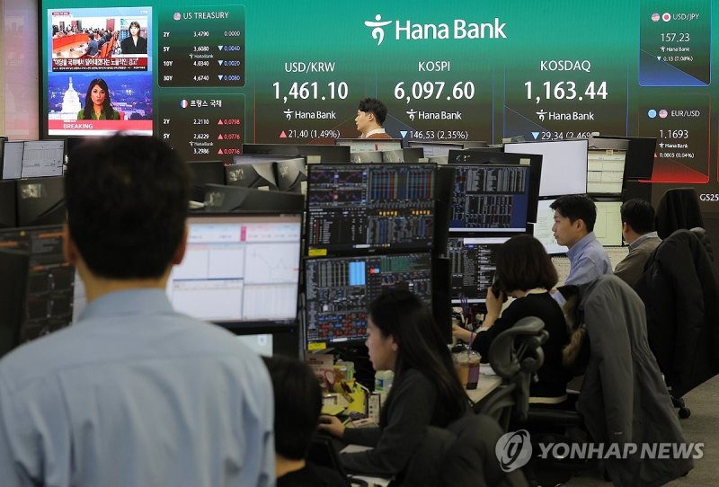 미·이란 전쟁 속 증시 상황은 (출처=연합뉴스)