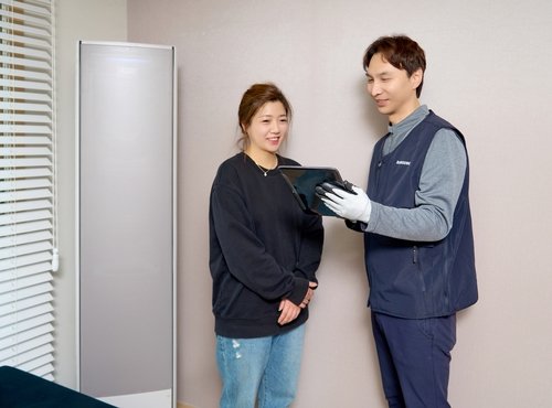 삼성전자서비스, 에어컨 사전점검 서비스 진행 (출처=연합뉴스)
