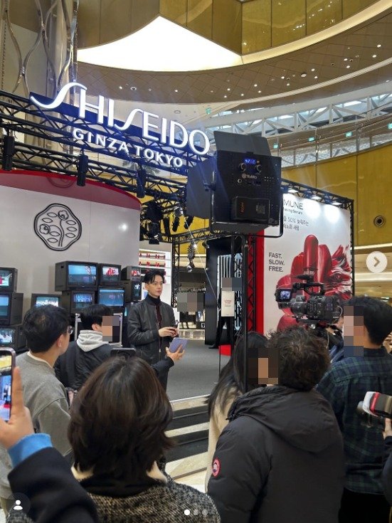 '쿠팡 알바' 임주환, 브랜드 행사장 등장 근황…여전히 잘생긴 비주얼