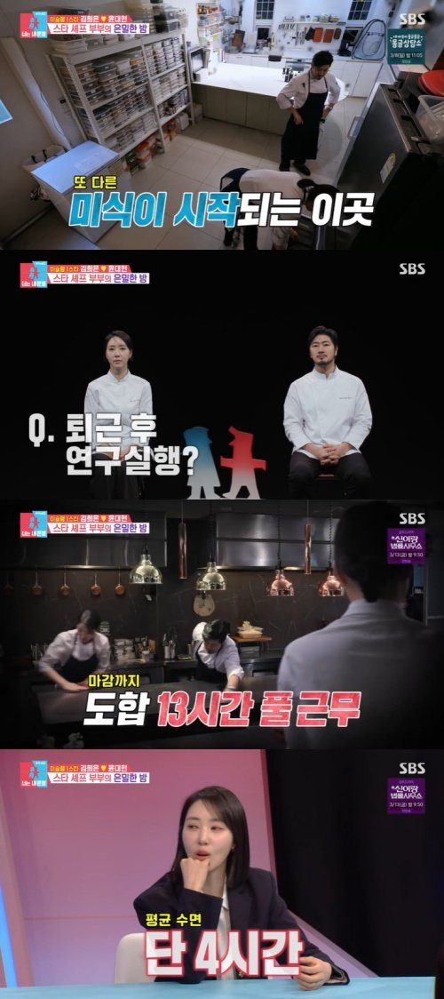 김희은♥윤대현 "집 가서도 일 얘기…하루 4시간 자"