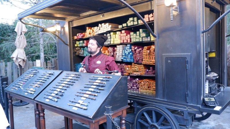 해리포터의 등장인물들 처럼 마법을 부릴 수 있는 '마법 지팡이'ⓒ 뉴스1 윤슬빈 관광전문기자