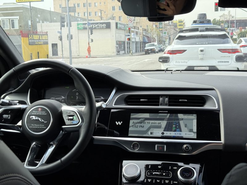 자율주행 무인 택시 '웨이모' ⓒ 뉴스1 윤슬빈 관광전문기자