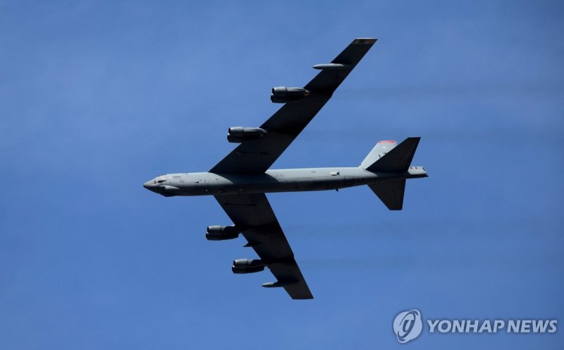 미군 B-52 폭격기 (출처=연합뉴스)