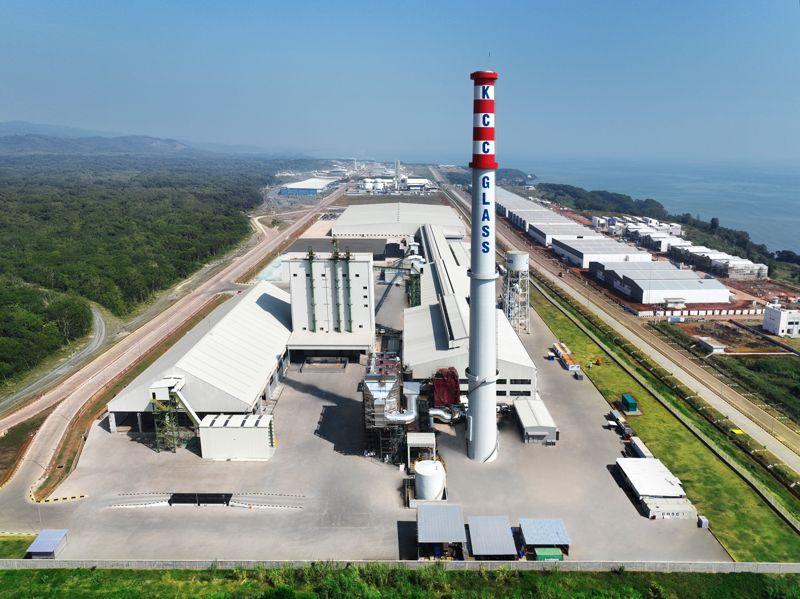 KCC글라스 인도네시아 공장 전경. KCC글라스 제공