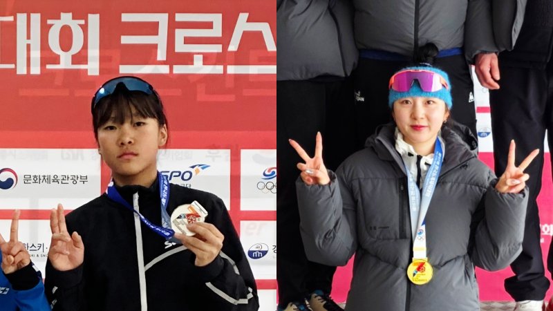 [부산=뉴시스] 오신비(왼쪽)와 이의진. (사진=부산시체육회 제공) 2026.03.04. photo@newsis.com *재판매 및 DB 금지