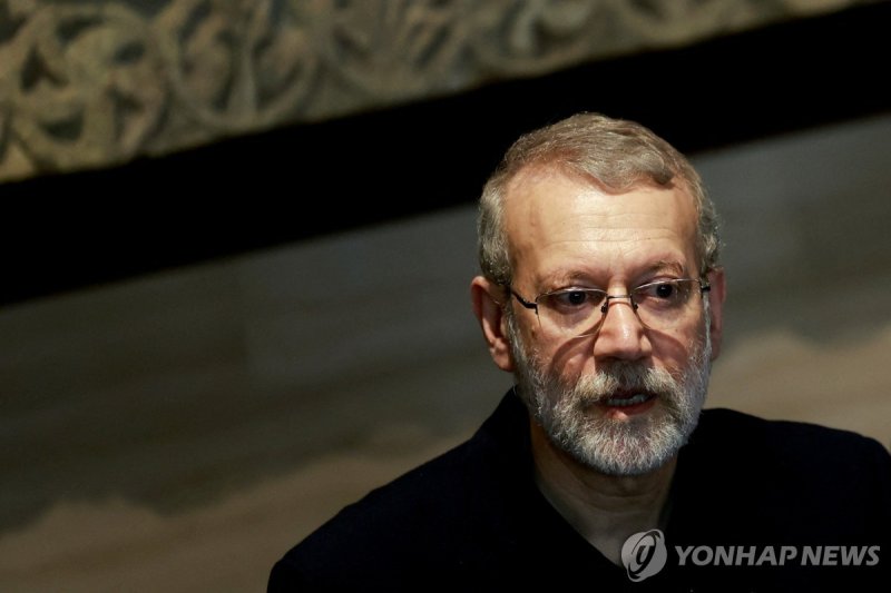 알리 라리자니 이란 최고국가안보회의 사무총장 (출처=연합뉴스)