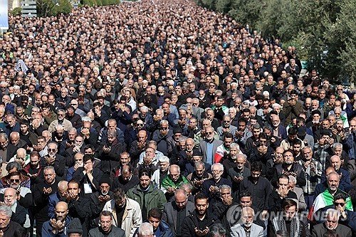 이란대통령 "종전중재시도 있어"…트럼프 "항복外 합의없다"(종합) (출처=연합뉴스)