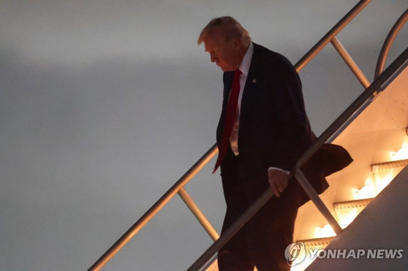 이란에 '무조건 항복' 압박한 도널드 트럼프 미국 대통령 (출처=연합뉴스)