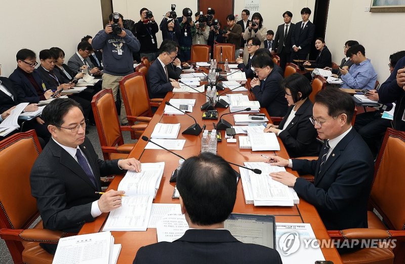 대미특위 법안심사소위 (출처=연합뉴스)