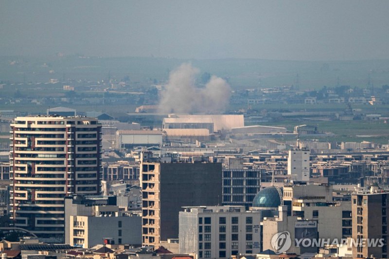 에르빌 국제공항 근처 폭발 (출처=연합뉴스)