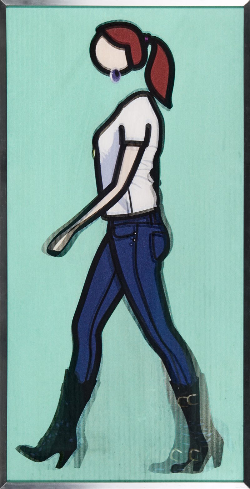 나와 나란히 걷고있는듯... 렌티큘러의 미학 [이현희의 '아트톡'] - 뉴스 썸네일 이미지