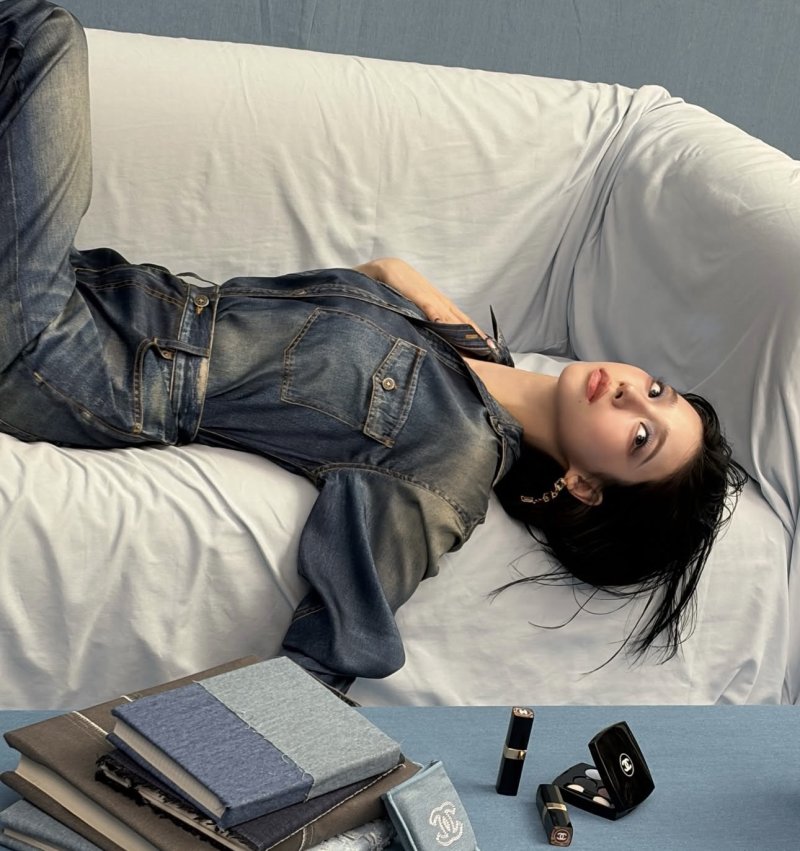 카리나, 완벽 계란형 얼굴…미모 폭발