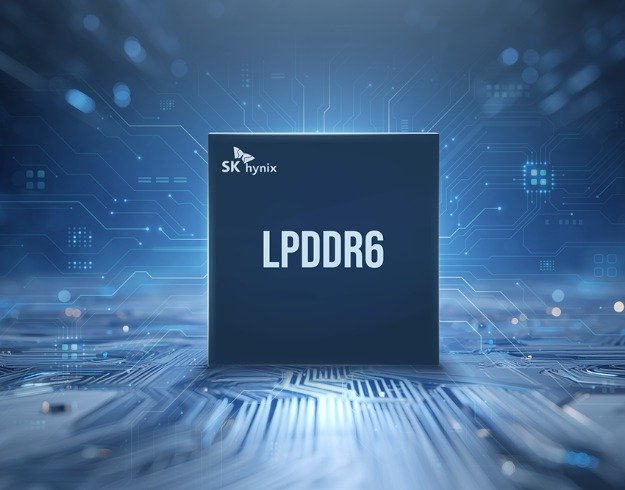 SK하이닉스가 개발한 0나노급 6세대 D램 '1c LPDDR6'. SK하이닉스 제공