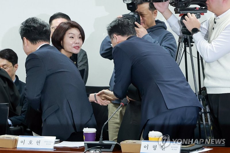 민주당 중동사태 경제 대응 TF 회의 참석하는 한정애 정책위의장 (출처=연합뉴스)