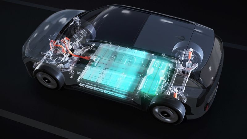 EV3에 탑재된 스마트 회생 시스템 3.0이 회생 제동하는 장면. 기아 제공.