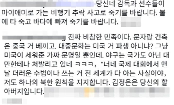 문보경 SNS 악플테러