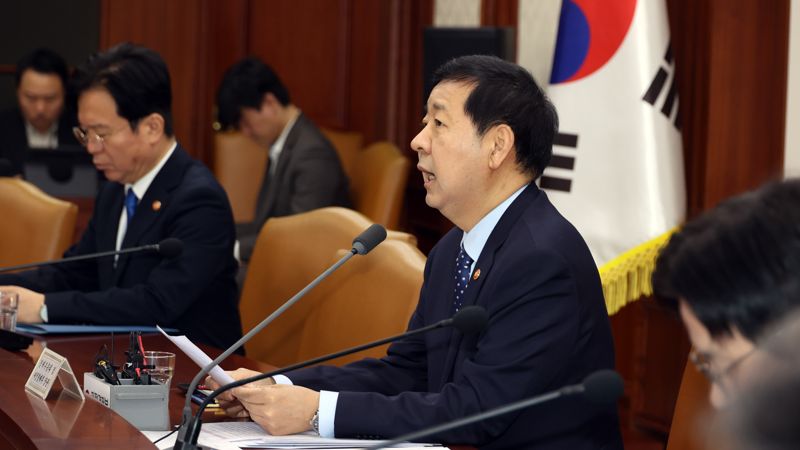 구윤철 부총리 겸 재정경제부 장관이 11일 서울 종로구 정부서울청사에서 열린 경제관계장관회의에서 발언하고 있다. 사진=서동일 기자