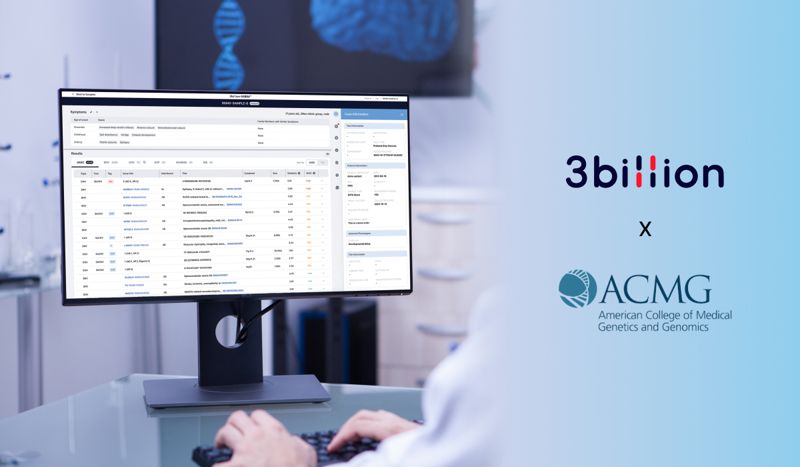 쓰리빌리언 美 'ACMG 2026'서 AI 희귀질환 진단 기술 소개