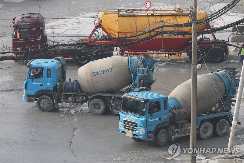 레미콘 차량 (출처=연합뉴스)