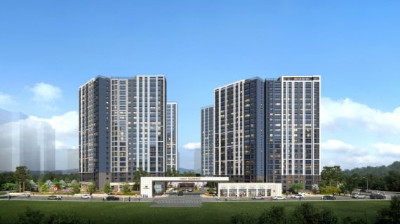 <호반써밋 시흥거모 B1블록 투시도>