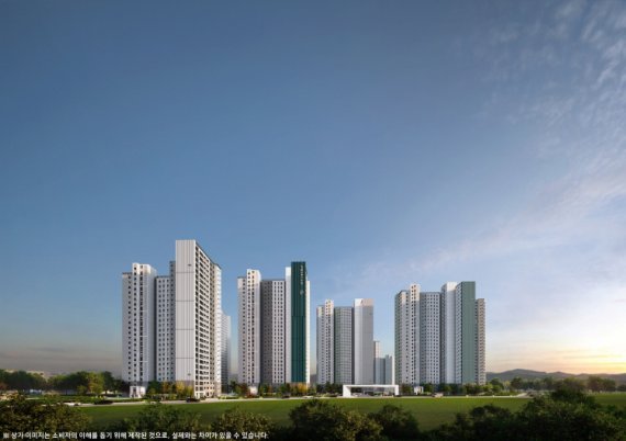 청주 푸르지오 씨엘리체_메인투시도