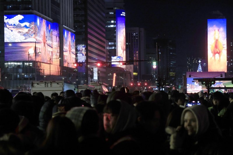 올해 1월1일 광화문 모습. 2026.1.1 ⓒ 뉴스1 박정호 기자