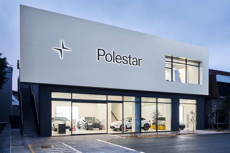 대구광역시 수성구에 위치한 폴스타 코리아의 전시장 '스페이스 대구'의 모습. 사진=폴스타 코리아 제공