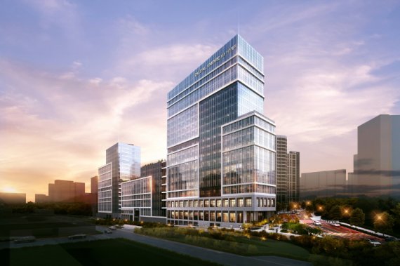 [‘디지털 엠파이어 평촌 비즈밸리’ 투시도]