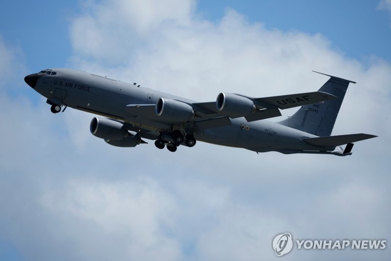 미국 공군 KC-135 급유기 (출처=연합뉴스)