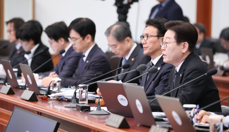 이재명 대통령이 10일 청와대에서 열린 국무회의에서 발언하고 있다. 2026.3.10 ⓒ 뉴스1 이재명 기자