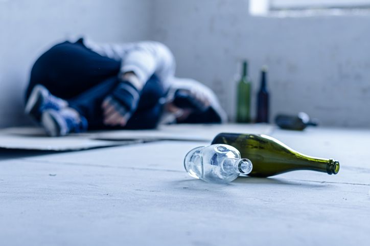 술 취해 자다 깼을 뿐인데 