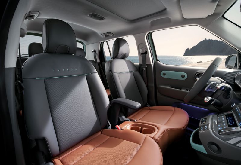 현대차 캐스퍼 일렉트릭 라운지 내장. 현대차 제공.