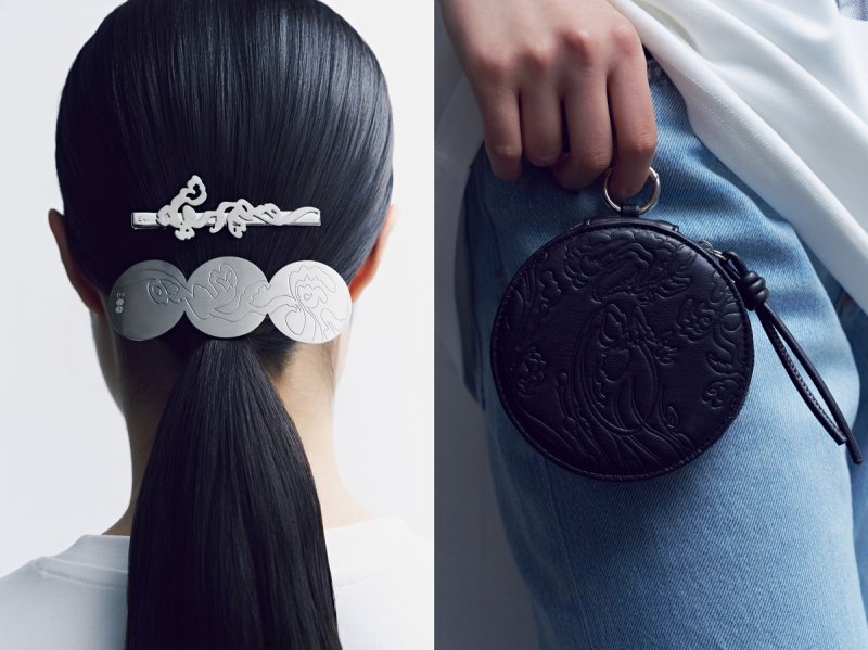 국립박물관문화재단이 하이브와 협업해 내놓은 문화상품 (출처=연합뉴스)