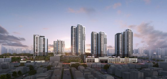 [해링턴 플레이스 오룡역 투시도]