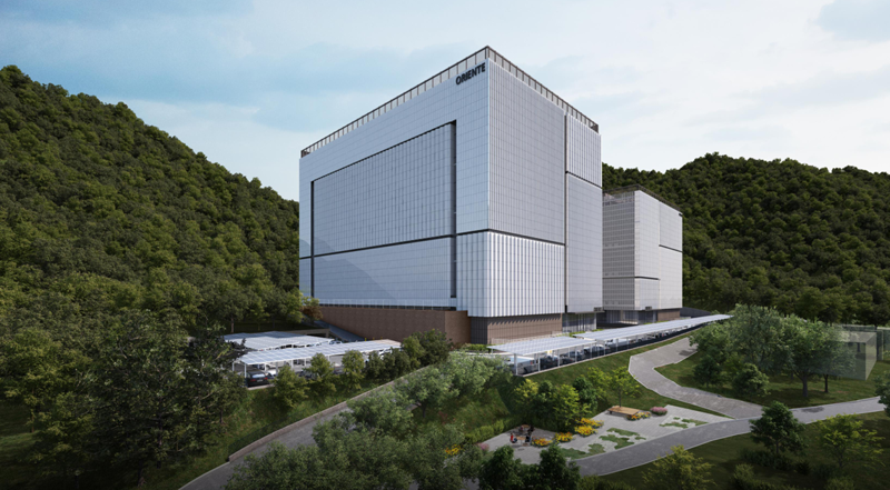 강릉시가 유치한 데이터센터 1단계 조감도. 강릉시 제공