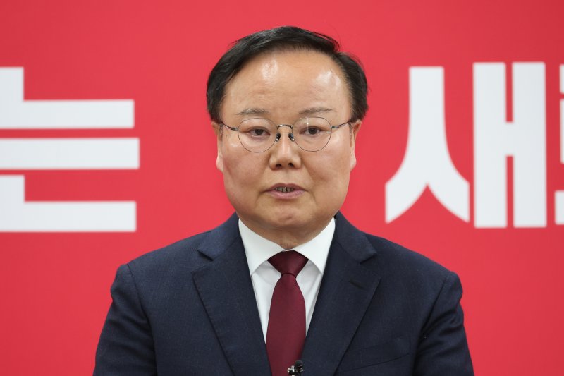 경북지사에 도전하는 김재원 국민의힘 최고위원. 뉴시스