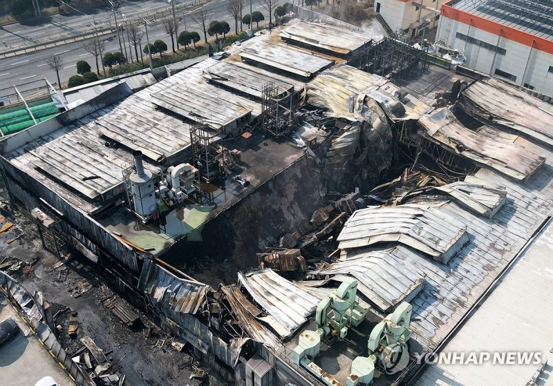 화재의 상처 (출처=연합뉴스)