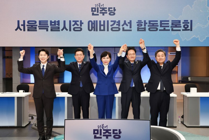 정원오 "상대방과 싸우는 게 선거인가"…박주민 "기초단체장은 관리자"