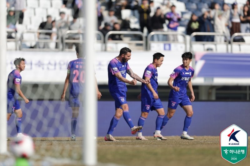 [서울=뉴시스] 프로축구 K리그2 파주프런티어의 보르하 바스톤. (사진=한국프로축구연맹 제공) 2026.03.21. photo@newsis.com *재판매 및 DB 금지