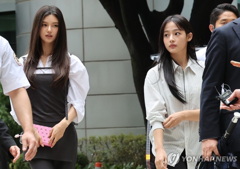 어도어-뉴진스 공방 끝날까…법원 조정 시도, 민지·다니엘 출석 (출처=연합뉴스)