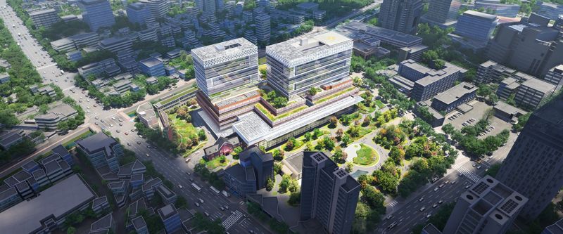 국립중앙의료원 및 중앙감염병병원 조감도. 국립중앙의료원 제공