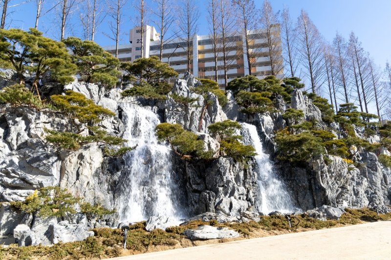 월드컵 경관폭포 (출처=연합뉴스)