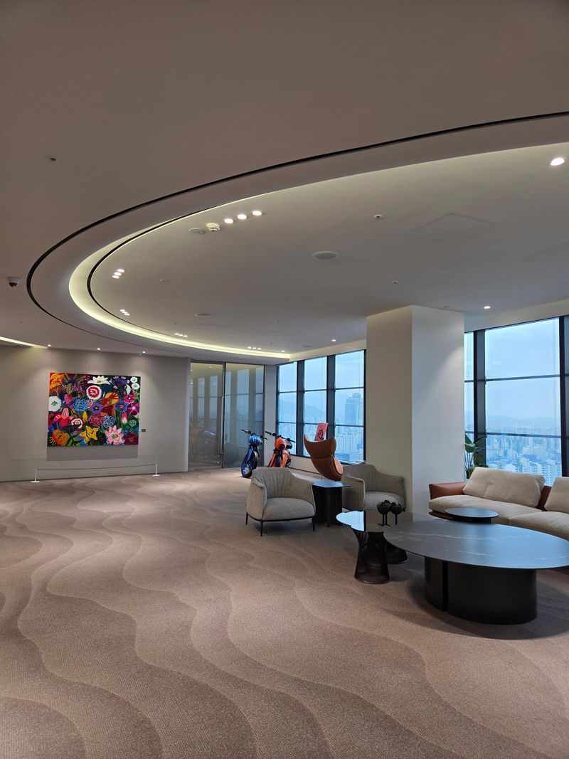 서울 강남구 파르나스호텔 30층에 위치한 미래에셋 더세이지패밀리오피스 지점 전경. 사진=최두선 기자