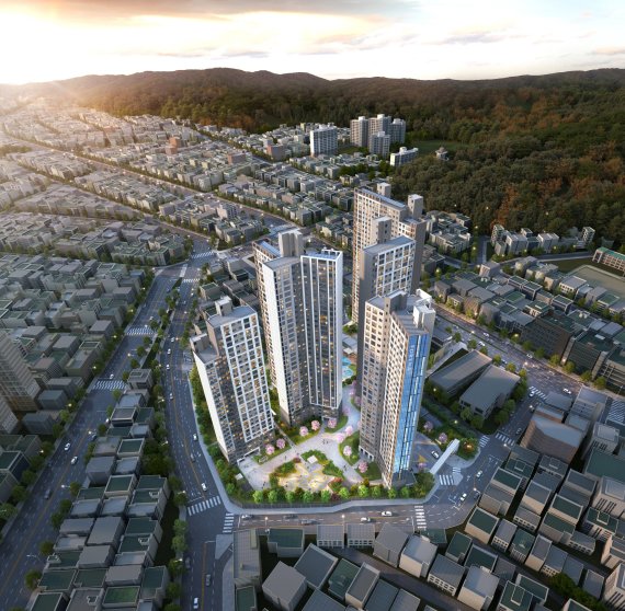 한화포레나 부산당리 조감도