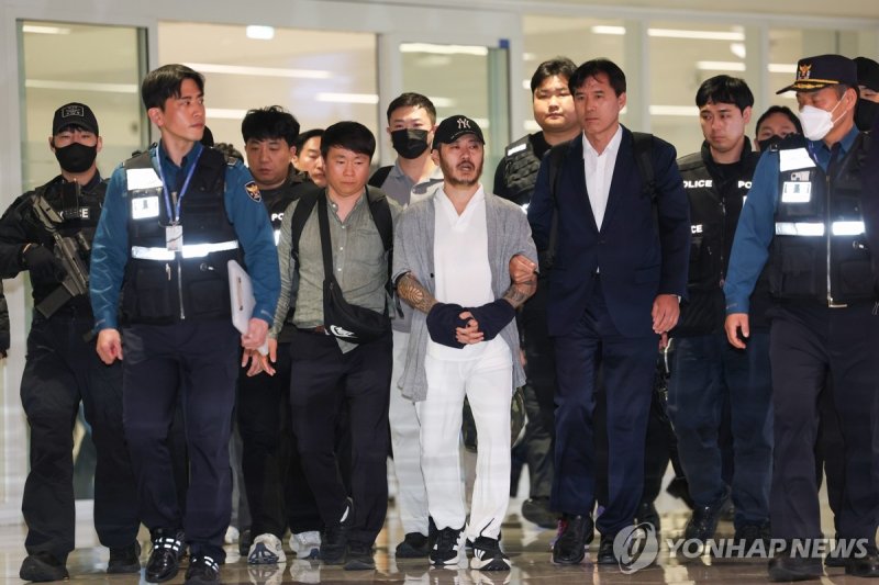 '필리핀 마약왕' 박왕열 송환 (출처=연합뉴스)