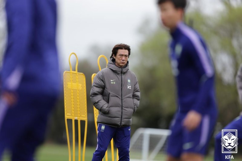 [서울=뉴시스]홍명보 한국 축구 대표팀 감독. (사진=대한축구협회 제공)