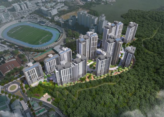 [사우역 지엔하임 조감도]